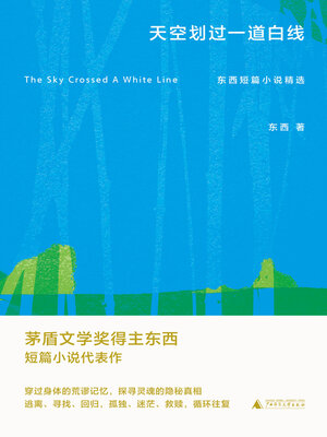 cover image of 天空划过一道白线